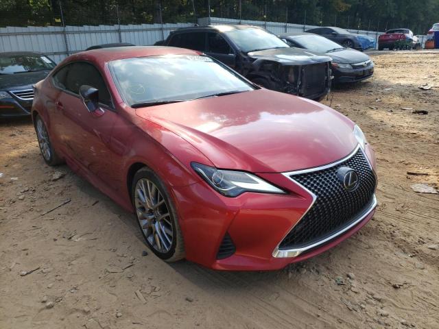 LEXUS RC 350 2019 with VIN JTHHZ5BC7K5021011 - Photo from auction