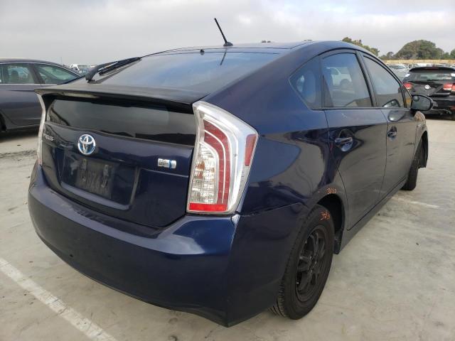 Photo 4 from auction – 2012 TOYOTA PRIUS with VIN JTDKN3DU0C1549849