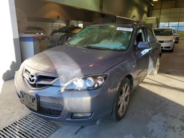 Photo 2 from auction – 2008 MAZDA 3 HATCHBAC with VIN JM1BK344081782906