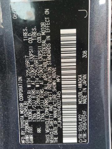 Photo 10 from auction – 2004 LEXUS RX 330 with VIN JTJHA31U940027445