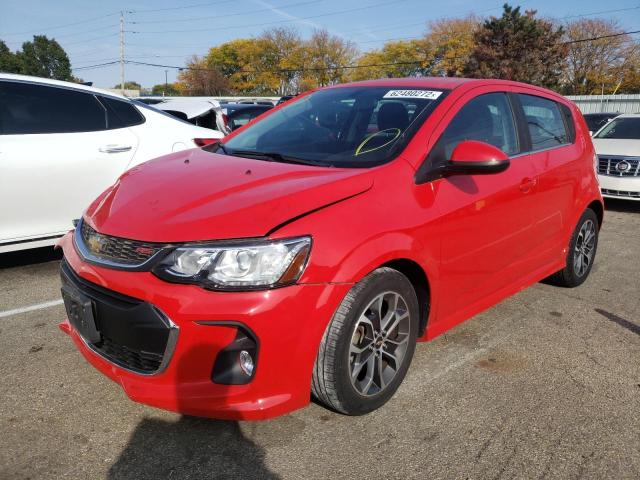 Photo 2 from auction – 2017 CHEVROLET SONIC LT with VIN 1G1JD6SH1H4124564