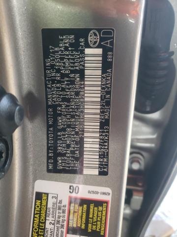 Photo 10 from auction – 2017 TOYOTA COROLLA L with VIN 2T1BURHE3HC828644