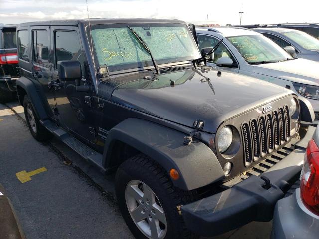 JEEP WRANGLER U 2016 with VIN 1C4BJWDG4GL324383 - Photo from auction