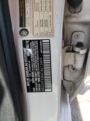 Photo 10 from auction – 2012 MERCEDES-BENZ E 350 4MAT with VIN WDDHF8JB6CA613499
