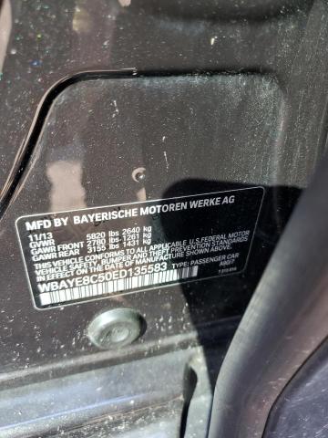 Photo 10 from auction – 2014 BMW 750 LI with VIN WBAYE8C50ED135583