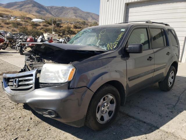 Photo 2 from auction – 2013 HONDA PILOT LX with VIN 5FNYF3H27DB024652