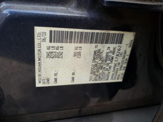 Photo 10 from auction – 2010 NISSAN ALTIMA BAS with VIN 1N4AL2AP6AC178262