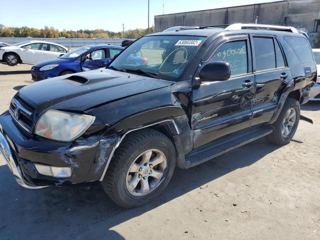 Photo 9 from auction – 2005 TOYOTA 4RUNNER SR with VIN JTEBU14R058046444