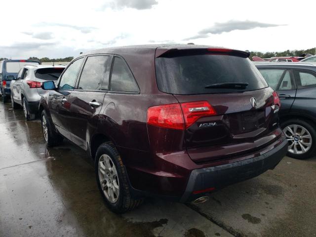 Photo 3 from auction – 2009 ACURA MDX TECHNO with VIN 2HNYD28409H534452
