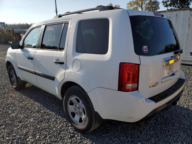 Photo 3 from auction – 2014 HONDA PILOT LX with VIN 5FNYF3H2XEB020242