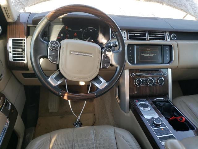 Photo 9 from auction – 2016 LAND ROVER RANGE ROVE with VIN SALGS2KF1GA268512