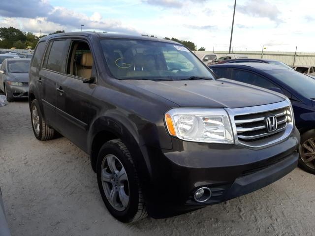 HONDA PILOT EXL 2014 with VIN 5FNYF3H59EB013647 - Photo from auction