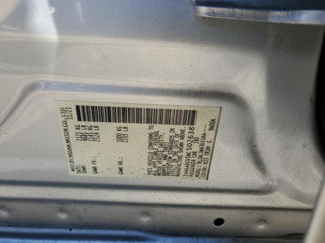 Photo 10 from auction – 2022 NISSAN MAXIMA SV with VIN 1N4AA6CV5NC502638