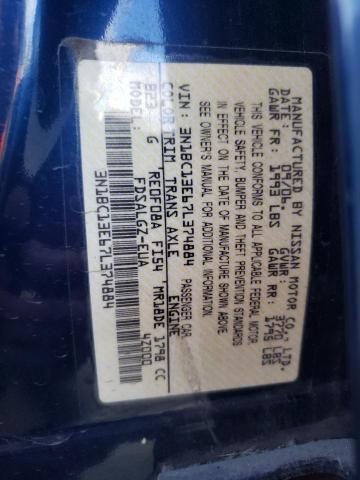 Photo 10 from auction – 2007 NISSAN VERSA S with VIN 3N1BC13E67L374884