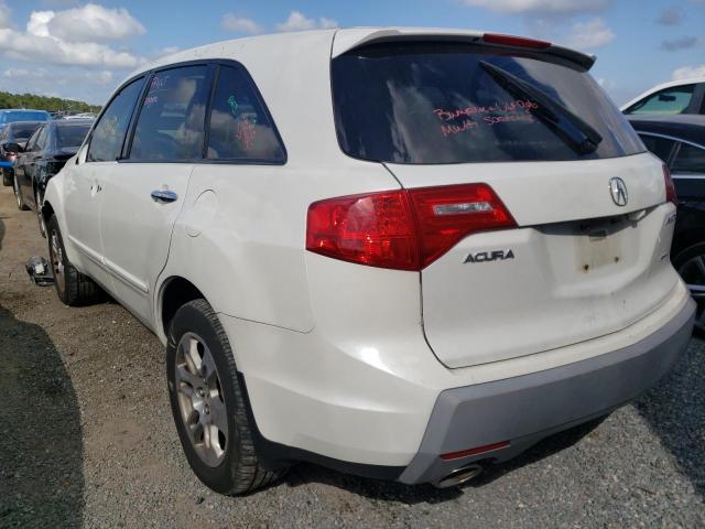 Photo 3 from auction – 2008 ACURA MDX TECHNO with VIN 2HNYD28338H527694