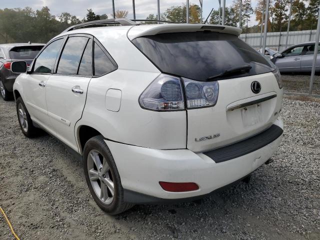 Photo 3 from auction – 2008 LEXUS RX 400H with VIN JTJHW31U082861325