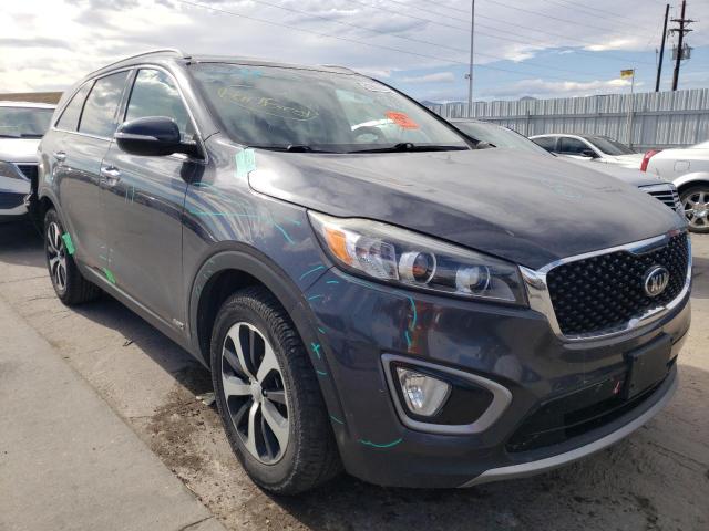 KIA SORENTO EX 2016 with VIN 5XYPHDA15GG010002 - Photo from auction