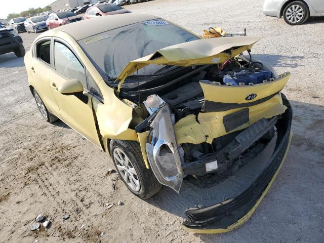 KIA RIO LX 2016 with VIN KNADM4A37G6611539 - Photo from auction