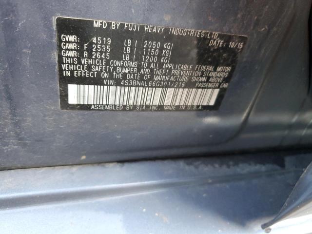 Photo 10 from auction – 2016 SUBARU LEGACY 2.5 with VIN 4S3BNAL66G3017216