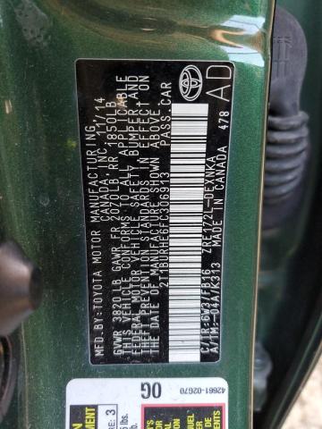 Photo 10 from auction – 2015 TOYOTA COROLLA L with VIN 2T1BURHE6FC306913