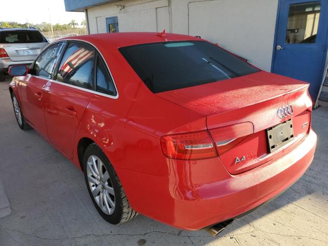 Photo 3 from auction – 2013 AUDI A4 PREMIUM with VIN WAUAFAFL0DN048176