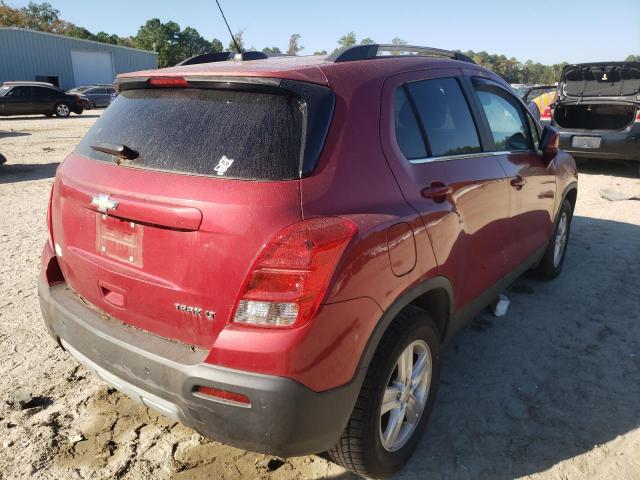 Photo 4 from auction – 2015 CHEVROLET TRAX 1LT with VIN KL7CJLSB6FB096396