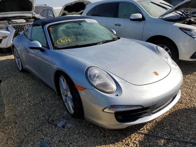 PORSCHE 911 TARGA 2014 with VIN WP0BB2A98ES133211 - Photo from auction