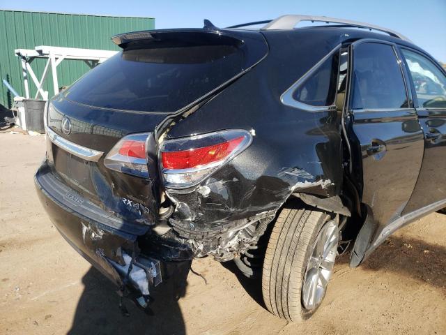 Photo 9 from auction – 2013 LEXUS RX 450 with VIN JTJBC1BA0D2056779