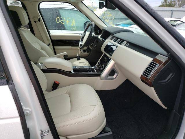 Photo 5 from auction – 2020 LAND ROVER RANGE ROVE with VIN SALGS5SE2LA590420