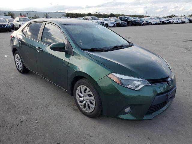 TOYOTA COROLLA L 2014 with VIN 5YFBURHE5EP004401 - Photo from auction
