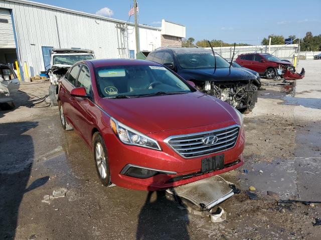 HYUNDAI SONATA SE 2016 with VIN 5NPE24AF5GH411806 - Photo from auction