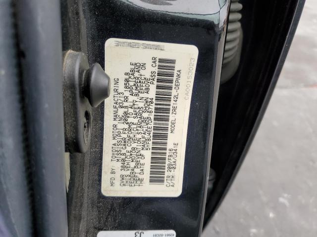 Photo 10 from auction – 2013 TOYOTA COROLLA BA with VIN 5YFBU4EE7DP167704