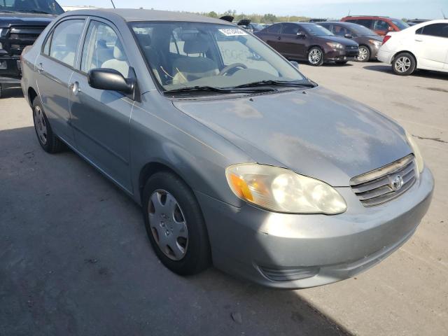 TOYOTA COROLLA CE 2003 with VIN JTDBR32E730041609 - Photo from auction
