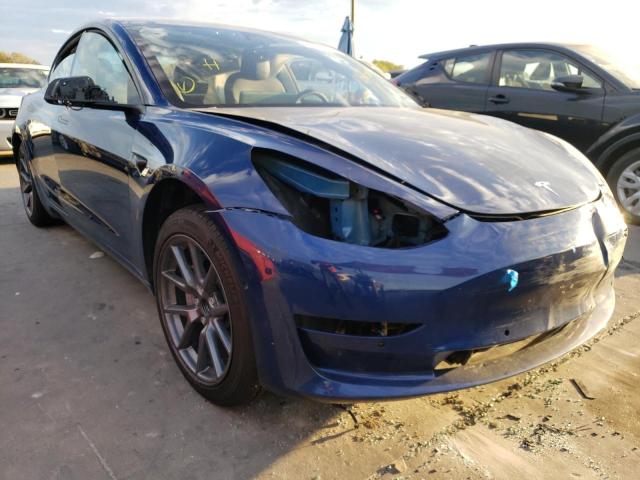 Photo 4 from auction – 2022 TESLA MODEL 3 with VIN 5YJ3E1EA2NF304400