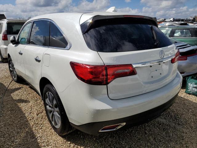 Photo 3 from auction – 2016 ACURA MDX TECHNO with VIN 5FRYD3H49GB021827