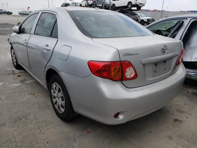 Photo 3 from auction – 2009 TOYOTA COROLLA BA with VIN 1NXBU40E19Z095296