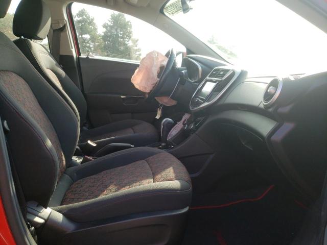 Photo 5 from auction – 2017 CHEVROLET SONIC LT with VIN 1G1JD6SH1H4124564