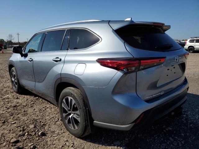 Photo 3 from auction – 2020 TOYOTA HIGHLANDER with VIN 5TDHZRBH2LS024558