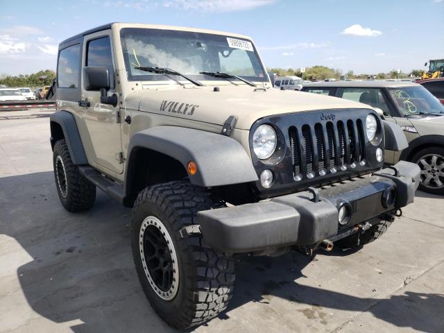 JEEP WRANGLER S 2017 with VIN 1C4AJWAG1HL683322 - Photo from auction