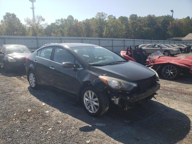 KIA FORTE EX 2014 with VIN KNAFX4A82E5199383 - Photo from auction