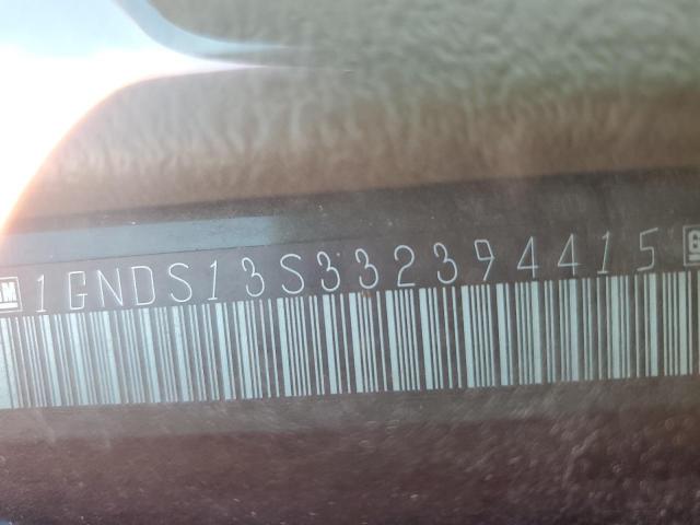 Photo 10 from auction – 2003 CHEVROLET TRAILBLAZE with VIN 1GNDS13S332394415