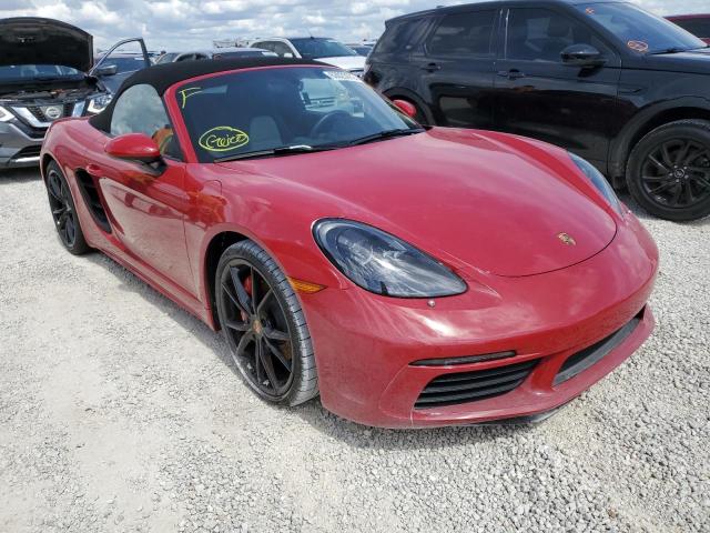 PORSCHE BOXSTER S 2020 with VIN WP0CB2A81LS225155 - Photo from auction