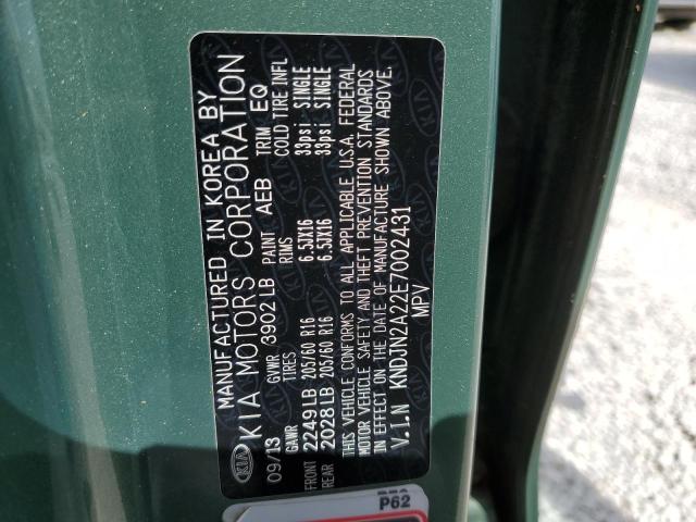 Photo 10 from auction – 2014 KIA SOUL with VIN KNDJN2A22E7002431