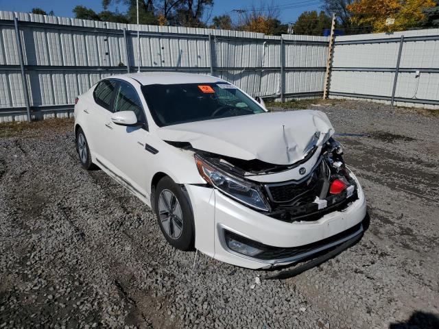 KIA OPTIMA HYB 2013 with VIN KNAGM4AD0D5057834 - Photo from auction