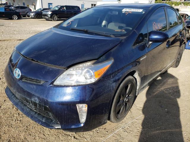 Photo 2 from auction – 2013 TOYOTA PRIUS with VIN JTDKN3DU9D0341072