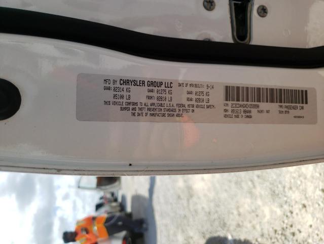 Photo 10 from auction – 2014 DODGE CHARGER SX with VIN 2C3CDXHGXEH359990