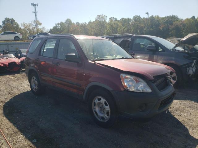HONDA CRV 2006 with VIN JHLRD78556C038967 - Photo from auction