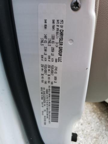 Photo 10 from auction – 2014 CHRYSLER TOWN & COU with VIN 2C4RC1CG2ER345539