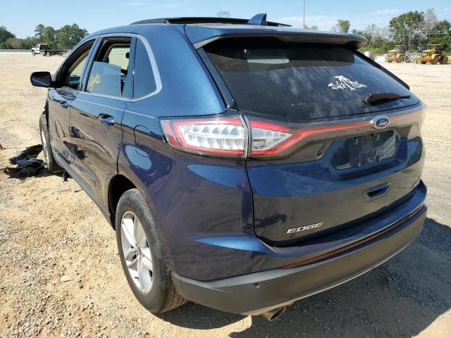 Photo 3 from auction – 2017 FORD EDGE SEL with VIN 2FMPK3J89HBC34982
