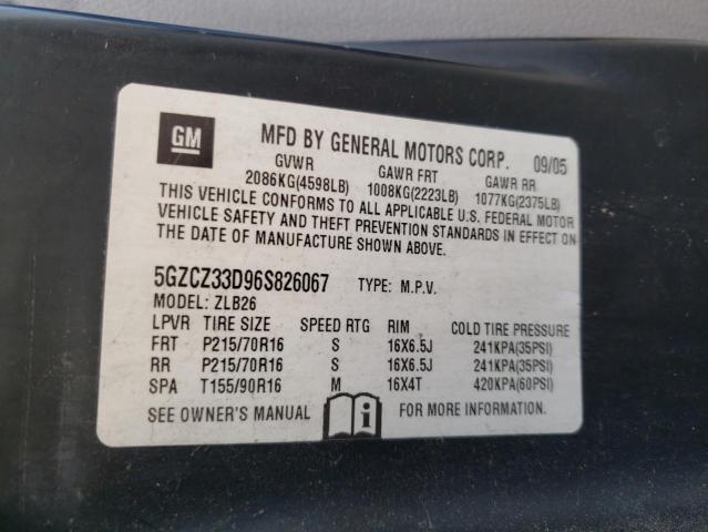 Photo 10 from auction – 2006 SATURN VUE with VIN 5GZCZ33D96S826067